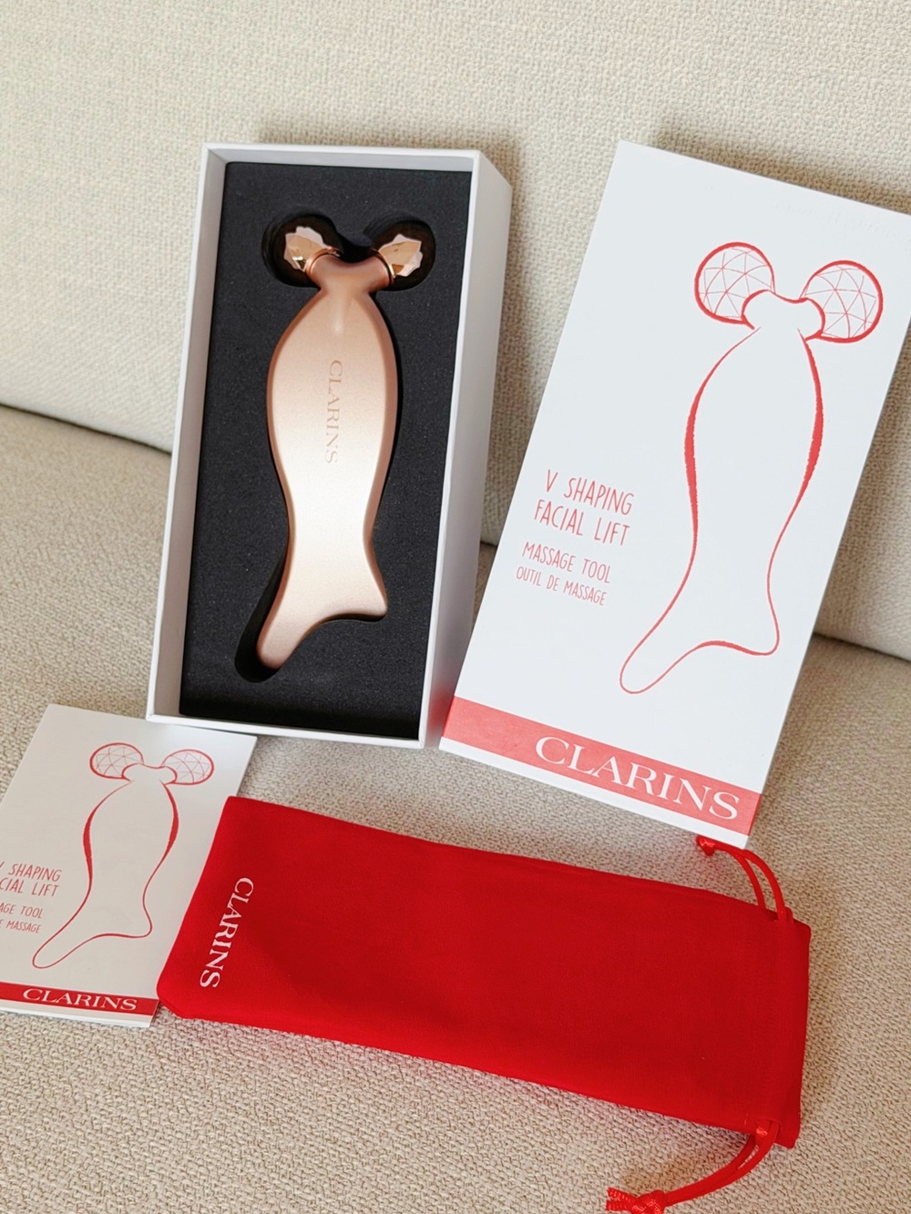 Clarins V Shaping Facial Lift Massage Tool